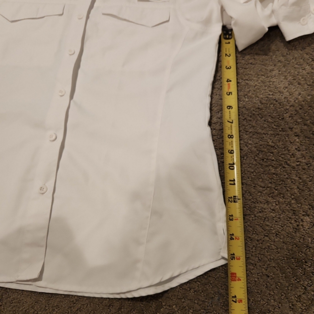 Habit Shirt Large Mens Solar Factor Fishing Long-Sleeve Lightweight- NEW - Picture 4 of 8